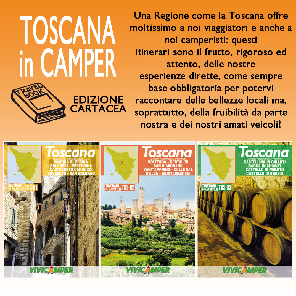 Toscana in Camper – Edizione Cartacea Toscana in Camper – Edizione Cartacea