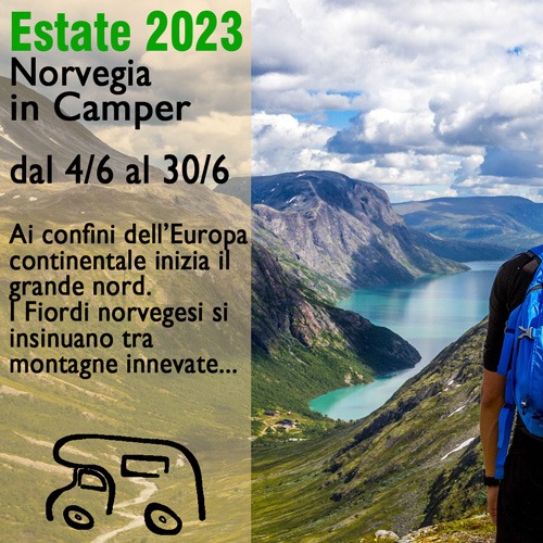 Norvegia in Camper e Capo Nord – Giugno 2023